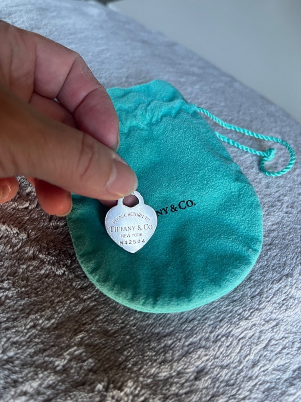 Vintage Tiffany & Co. Return to Tiffany Heart Tag Silver Charm